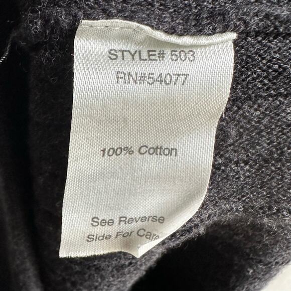 Cabi Skirt #503 Vogue Charcoal Knit Pleated Skirt - Picture 7 of 7